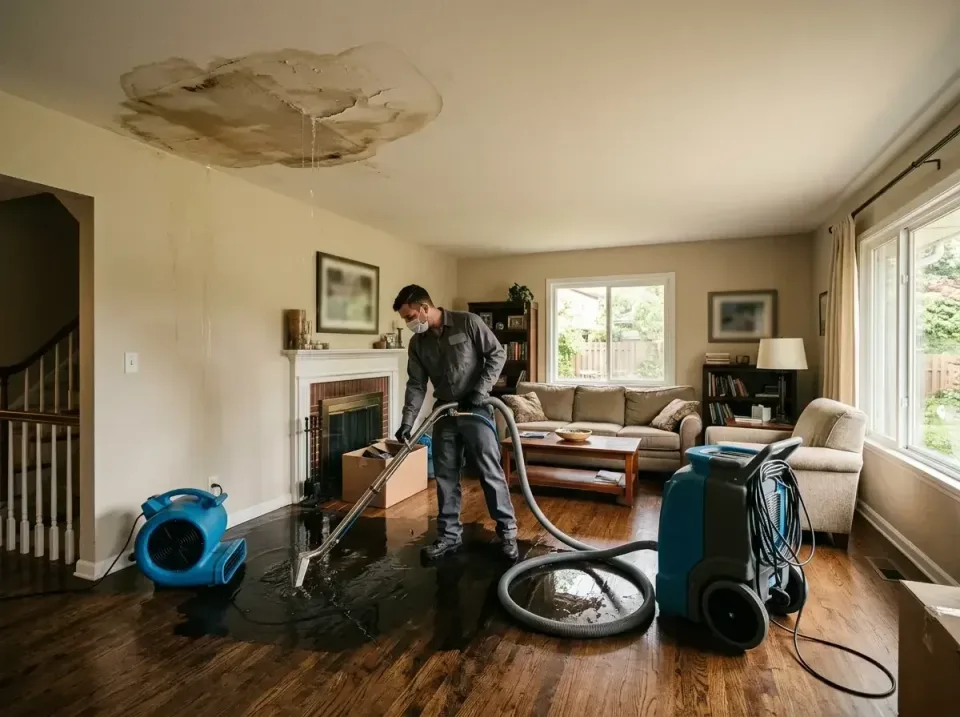 attic-pipe-burst-ceiling-drip-008 — frequently asked questions, Water Damage Restoration & Carpet Care in Ava, MO
